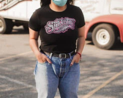 OG Black & Pink Women's Tee -Personal Care Products 5X0A3394