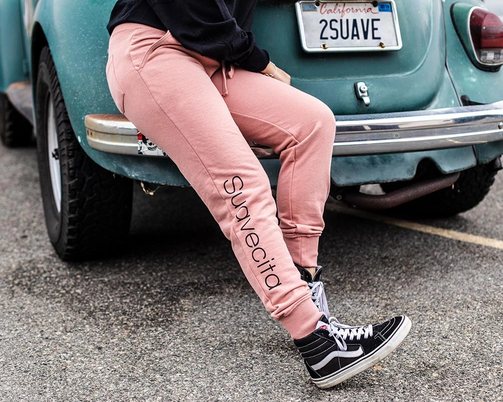Premium Terry Joggers - Pink 5 Premium Terry Joggers - Pink - Image 4