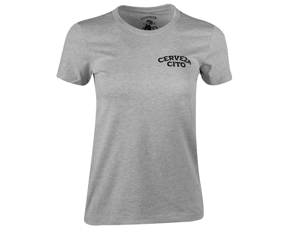 La Tia Tee - Grey 4 La Tia Tee - Grey - Image 2