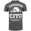 Cerveza Cito Tee - Charcoal Heather -Personal Care Products Cerveza Cito Tee Charcoal Heather Back