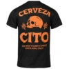 Cerveza Cito Tee - Black & Rust