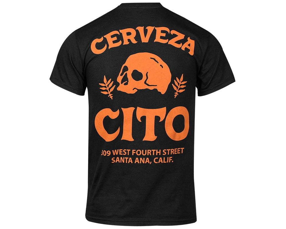 Cerveza Cito Tee - Black & Rust 3 Cerveza Cito Tee - Black & Rust