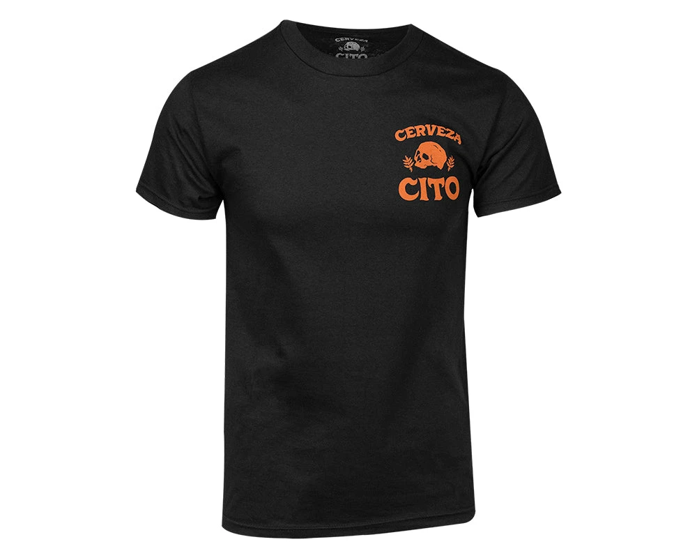 Cerveza Cito Tee - Black & Rust 4 Cerveza Cito Tee - Black & Rust - Image 2