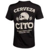 Cerveza Cito Women's OG Tee - Black -Personal Care Products Cerveza Cito Womens OG Tee Black Back