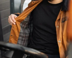 OG Flannel Lined Windbreaker - Orange 8 OG Flannel Lined Windbreaker - Orange -Personal Care Products Shopify OG Flannel Lined Windbreaker 7