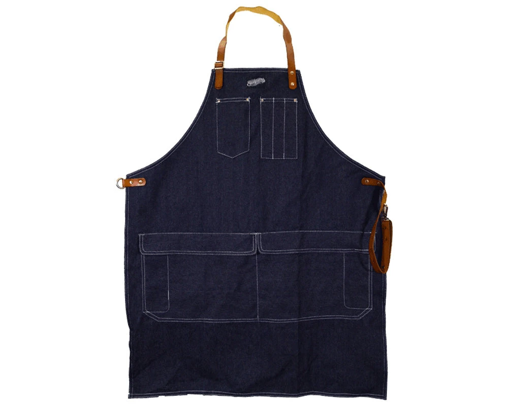Work Apron Long - Denim 3 Work Apron Long - Denim