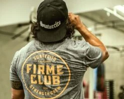 Strength Crew Tee -Personal Care Products firme club strength crew tee lifestyle