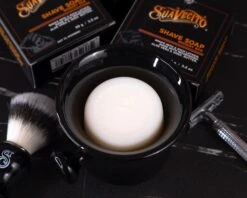 Whiskey Bar Shave Soap 12 Whiskey Bar Shave Soap -Personal Care Products shave soap lifestyle 2