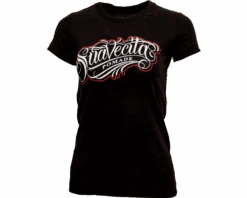 Suavecita OG Black W/ Red Tee -Personal Care Products suavecita og black red tee front