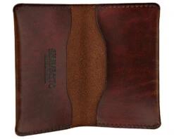 OG Card Holder Wallet -Personal Care Products suavecito card holder wallet brown open