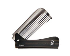 Deluxe Folding Handle Comb - 6.5" -Personal Care Products suavecito deluxe folding black comb back medium folded