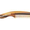 Deluxe Handle Beard Comb - Amber 2 Deluxe Handle Beard Comb - Amber -Personal Care Products suavecito deluxe handle beard comb amber front