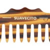Deluxe Rake Pocket Comb - Amber -Personal Care Products suavecito deluxe rake pocket comb amber front
