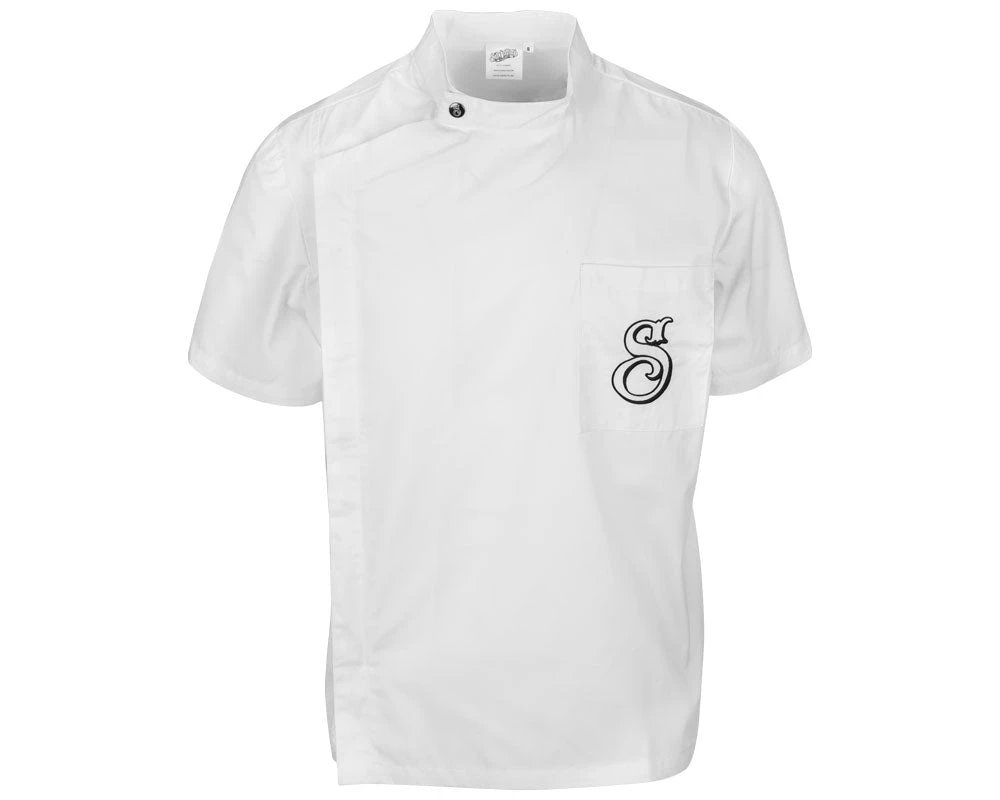 OG Barber Smock White 3 OG Barber Smock White